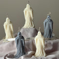 Handmade Ghost Candle: Spooky Halloween Decor, Soy Wax product image