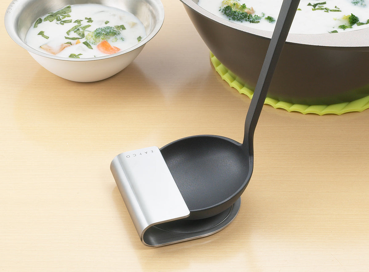 Eatoco Oki Ladle Stand – Stainless Steel Kitchen Tool (Made in Japan) product image 3
