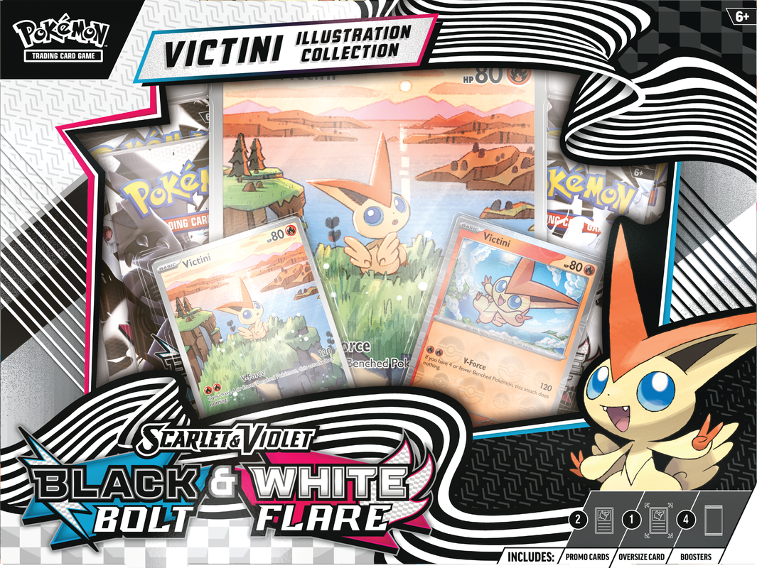 Pokémon TCG - Scarlet & Violet - Unova Victini Illustration Collection Box