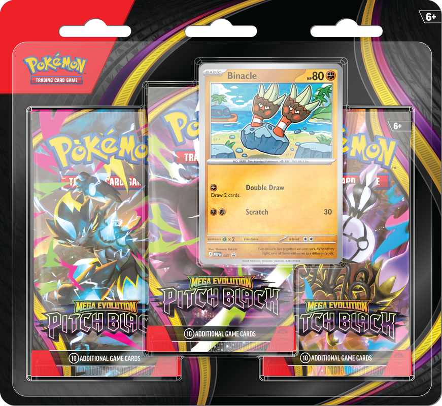 Pokémon TCG: Pitch Black 3-Pack Blister EN product image 1