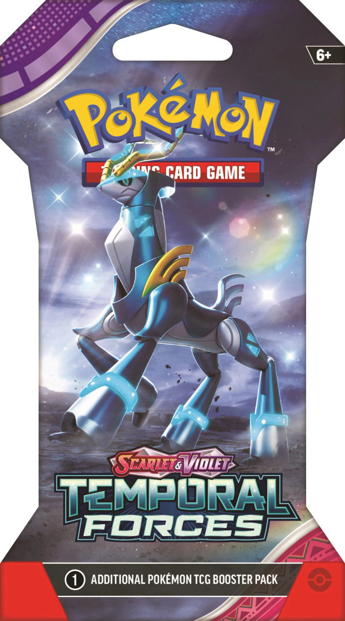 Pokémon TCG - Scarlet & Violet - Temporal Forces - Sleeved Booster Pack product image 2