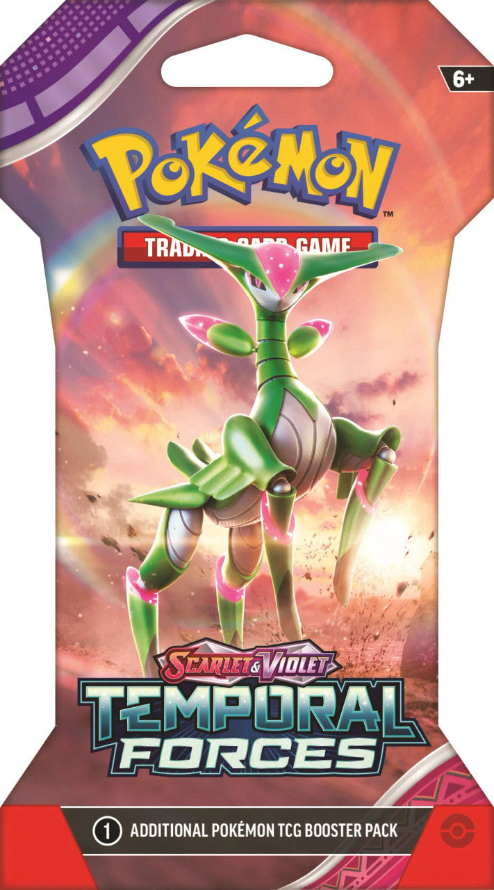 Pokémon TCG - Scarlet & Violet - Temporal Forces - Sleeved Booster Pack product image 1