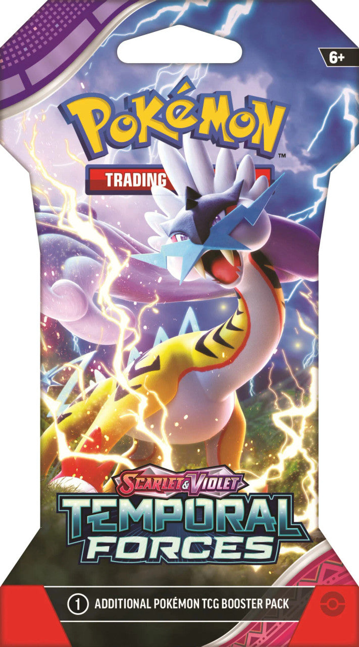 Pokémon TCG - Scarlet & Violet - Temporal Forces - Sleeved Booster Pack product image 4