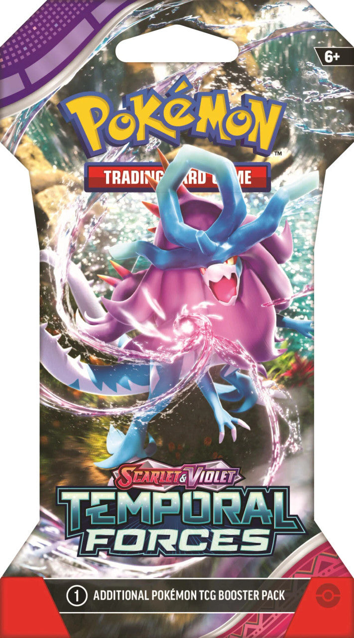 Pokémon TCG - Scarlet & Violet - Temporal Forces - Sleeved Booster Pack product image 3