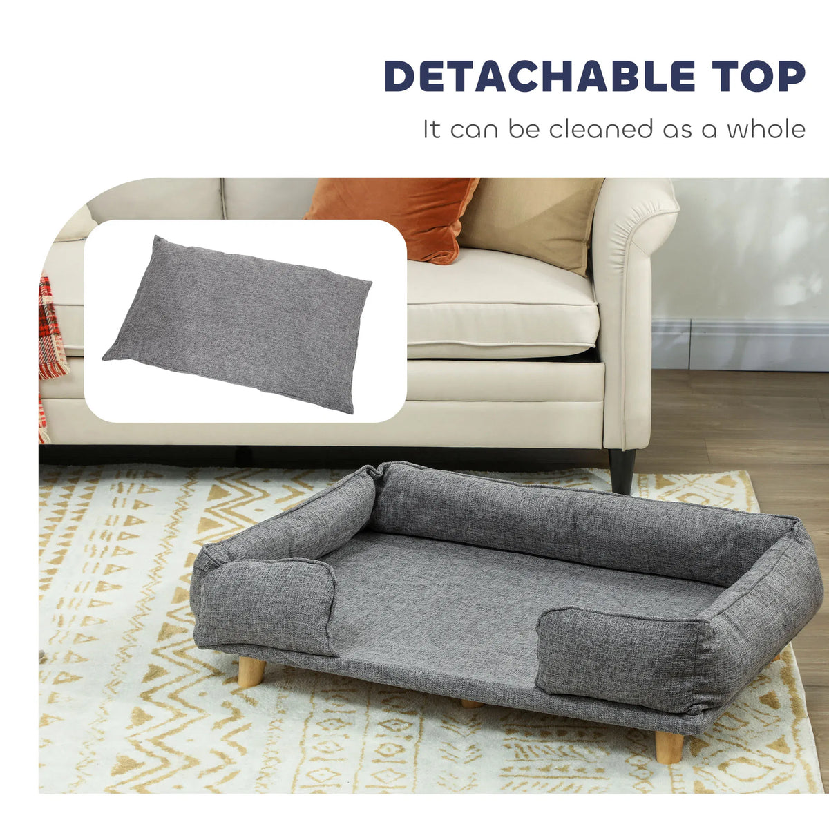 Washable dog sofa for large dogs, photo 2