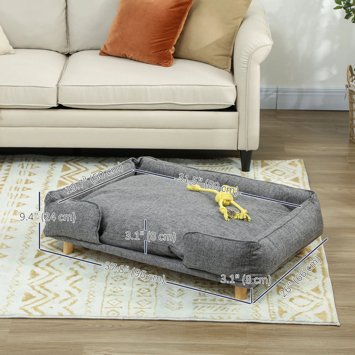 Washable dog sofa for large dogs, photo 3