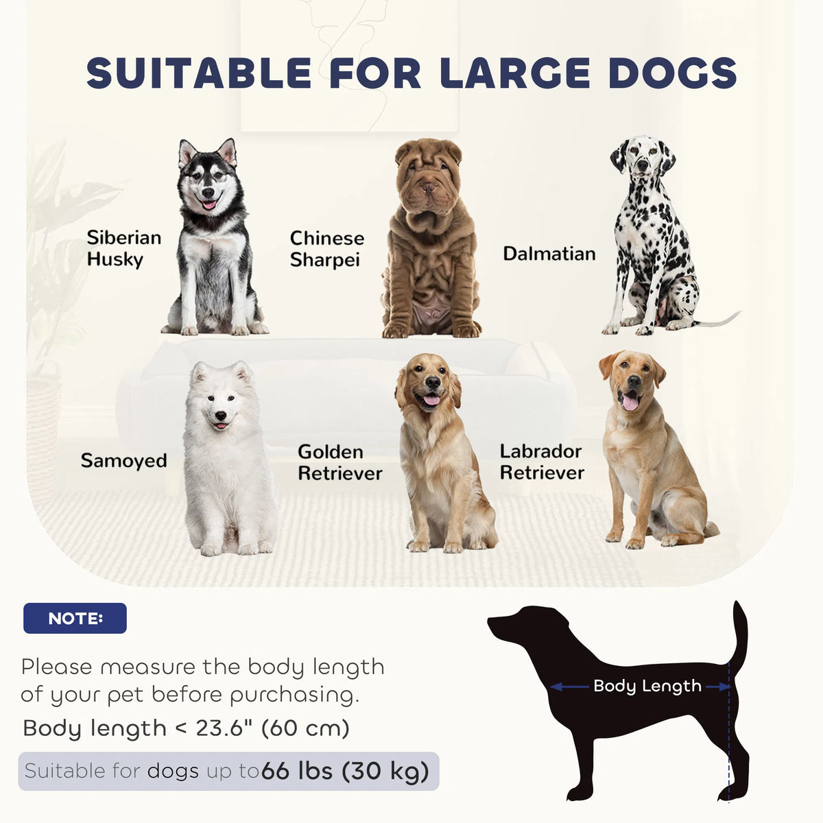 Washable dog sofa for large dogs, photo 4