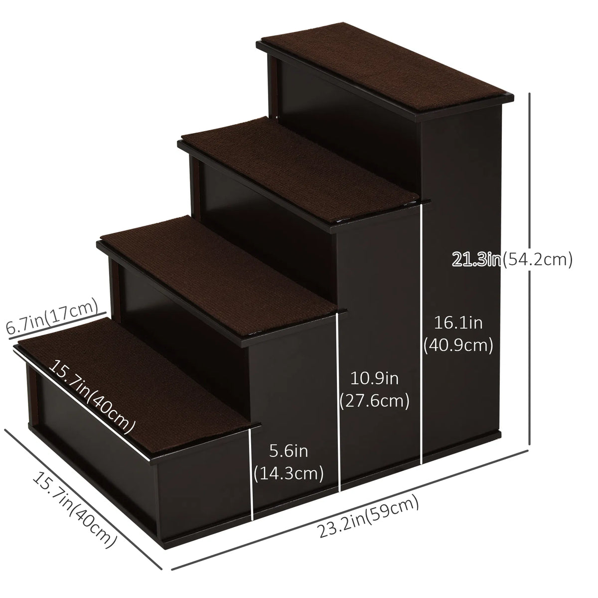 Wooden dog steps, photo 4